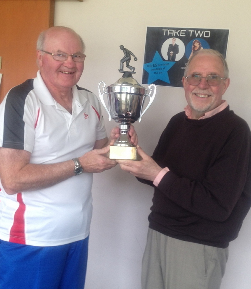 John Brown Pairs Bowls Trophy 2015 (West End Bowls Club Edinburgh) Bob & Geoff